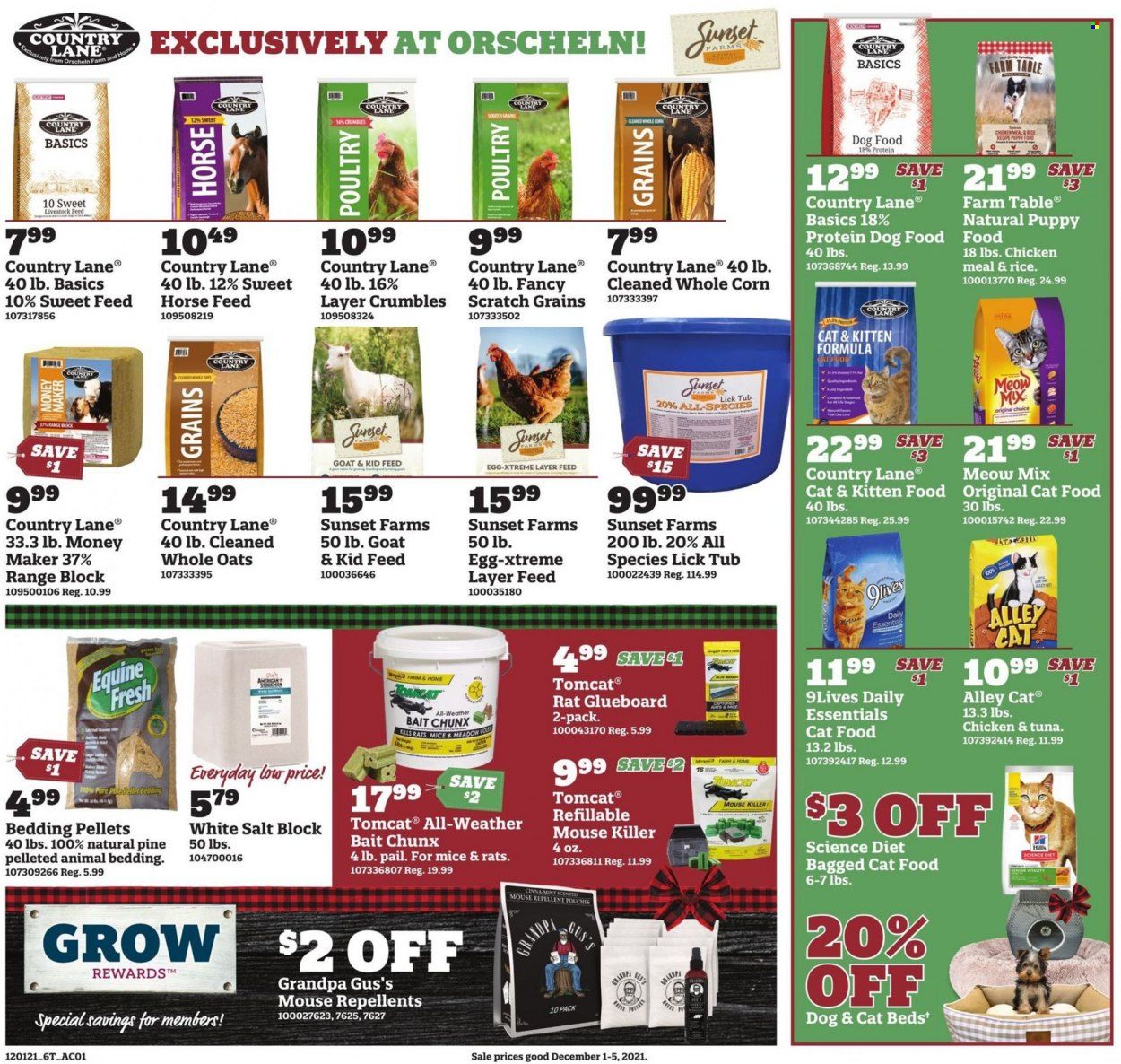Orscheln Farm and Home (IA, IN, KS, MO, NE, OK) Weekly Ad Flyer November 30 to December 7
