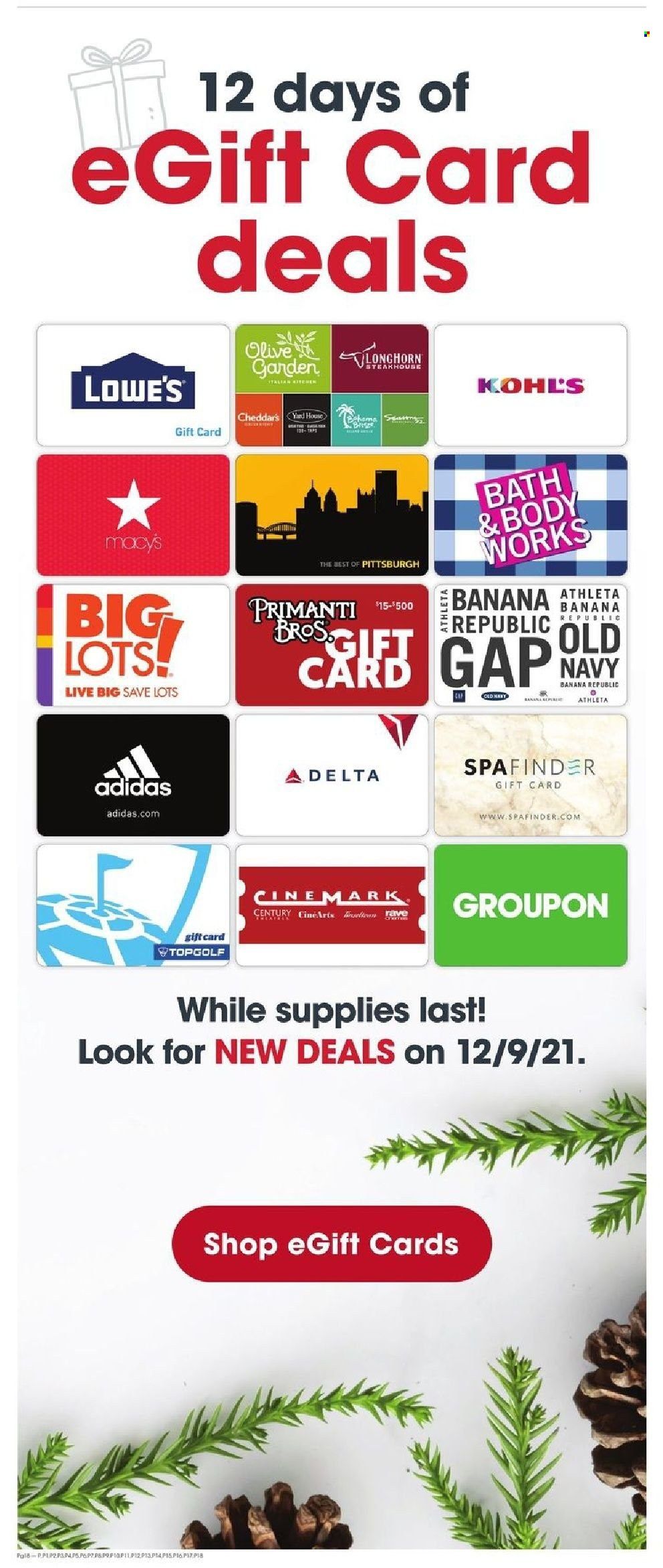 Giant Eagle (OH, PA) Weekly Ad Flyer November 30 to December 7