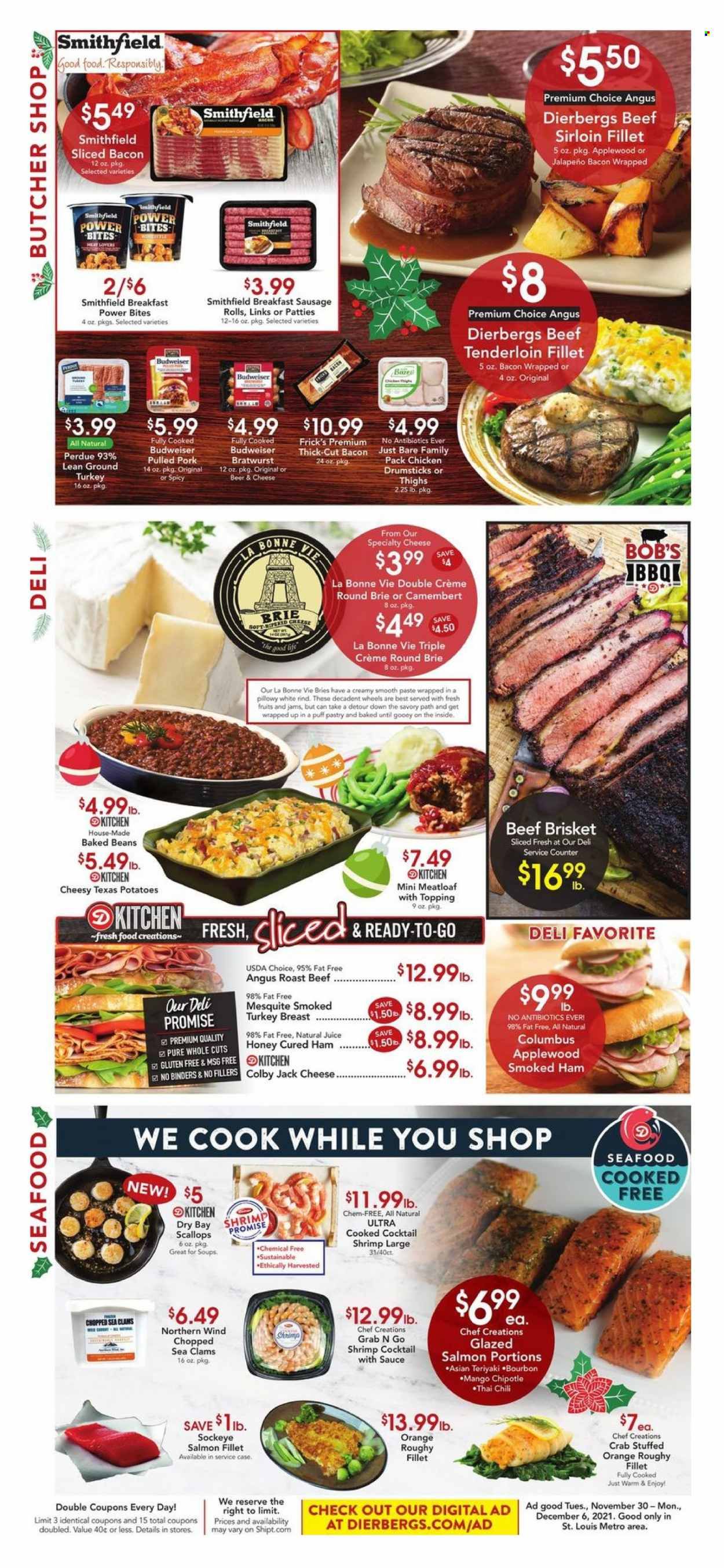 Dierbergs (IL, MO) Weekly Ad Flyer November 30 to December 7
