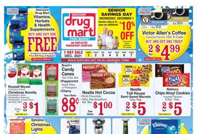 Discount Drug Mart (OH) Weekly Ad Flyer November 30 to December 7