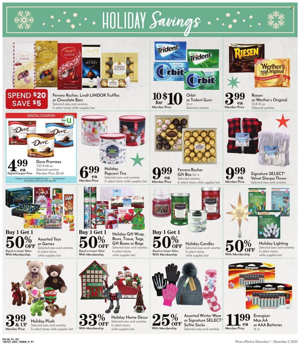 Pavilions (CA) Weekly Ad Flyer November 30 to December 7