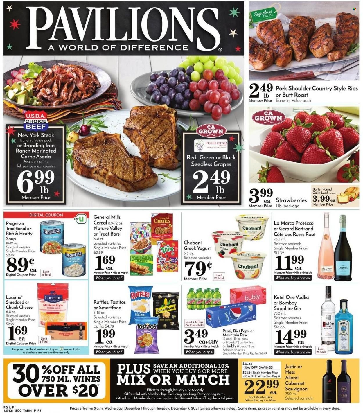 Pavilions (CA) Weekly Ad Flyer November 30 to December 7