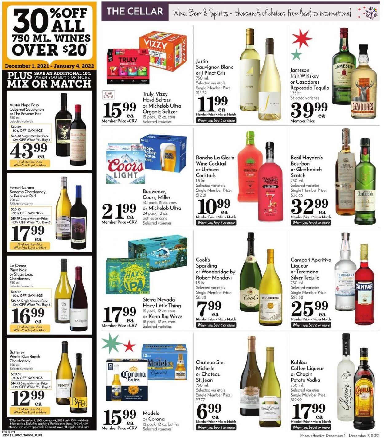 Pavilions (CA) Weekly Ad Flyer November 30 to December 7