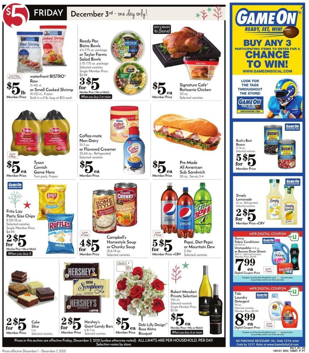 Pavilions (CA) Weekly Ad Flyer November 30 to December 7