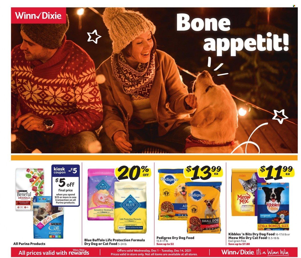 Winn Dixie (AL, FL, GA, LA) Weekly Ad Flyer December 1 to December 8