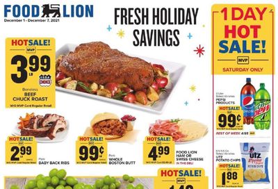 Food Lion (SC, VA) Weekly Ad Flyer December 1 to December 8