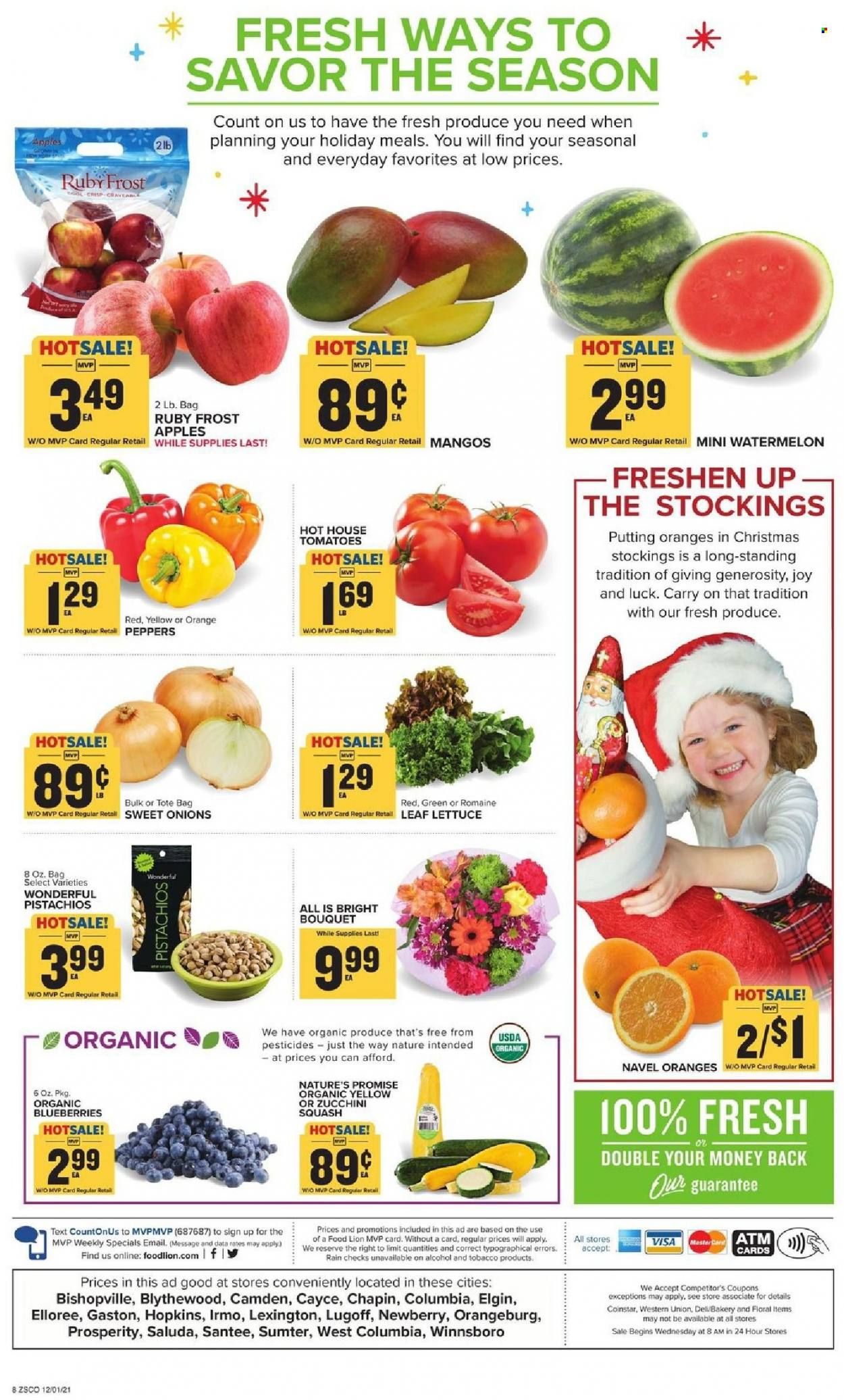 Food Lion (SC, VA) Weekly Ad Flyer December 1 to December 8