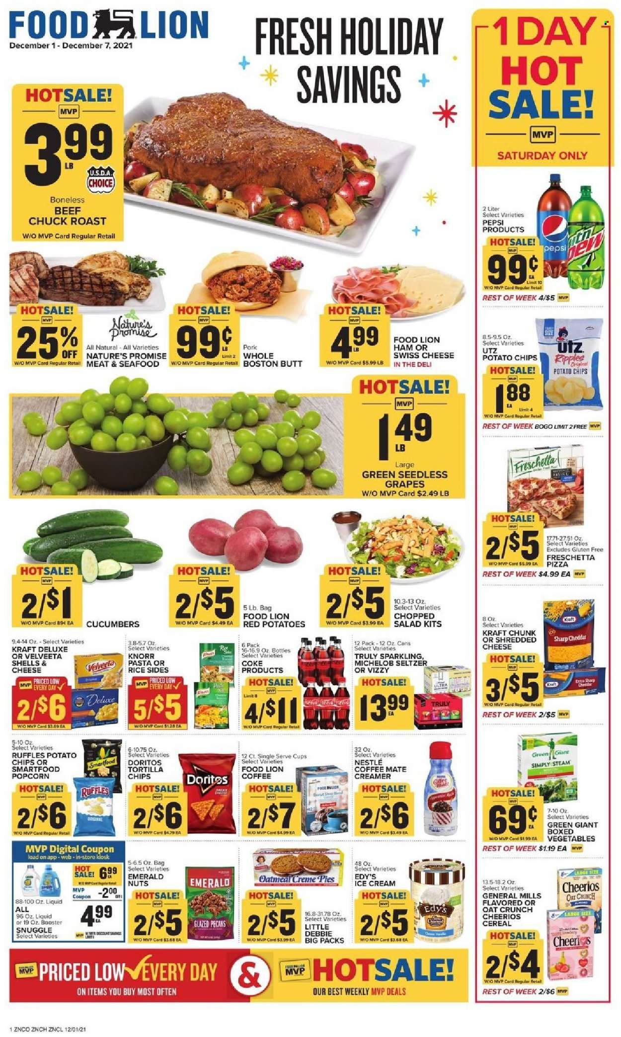 Food Lion (NC) Weekly Ad Flyer December 1 to December 8