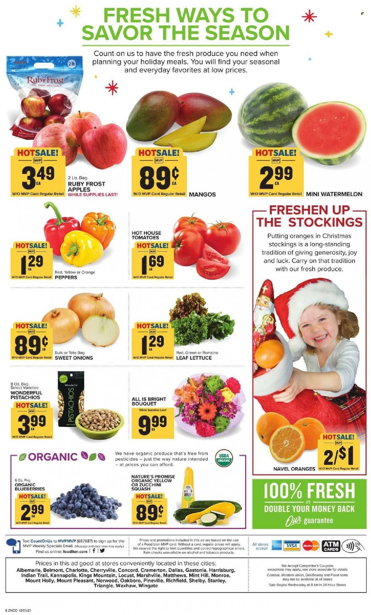 Food Lion (NC) Weekly Ad Flyer December 1 to December 8