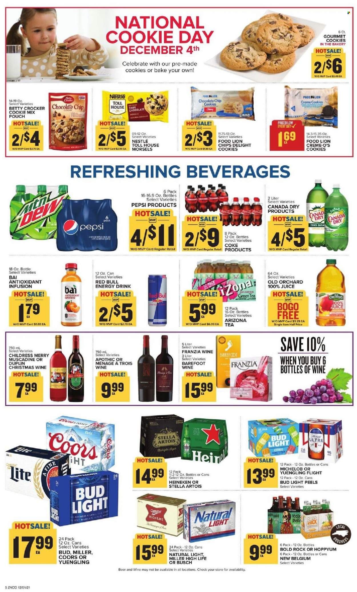 Food Lion (NC) Weekly Ad Flyer December 1 to December 8