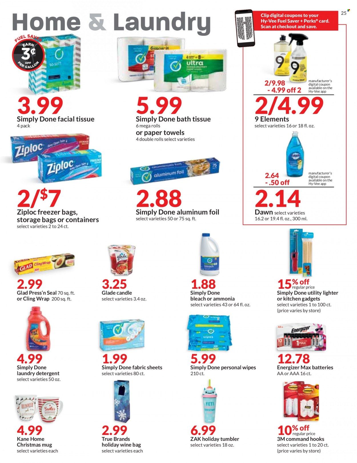 Hy-Vee (IA, IL, MN, MO, SD) Weekly Ad Flyer December 1 to December 8