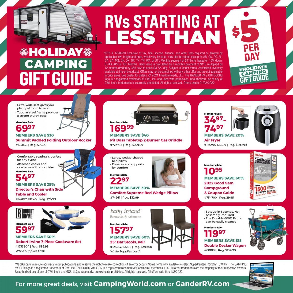Gander RV & Outdoors Weekly Ad Flyer December 1 to December 8