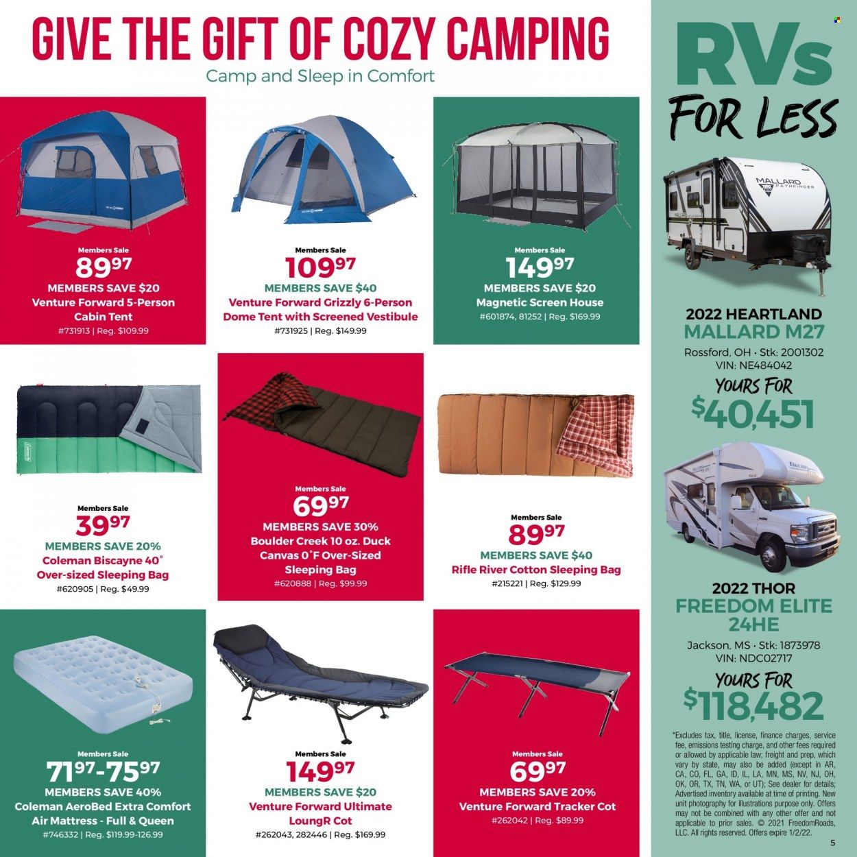 Gander RV & Outdoors Weekly Ad Flyer December 1 to December 8