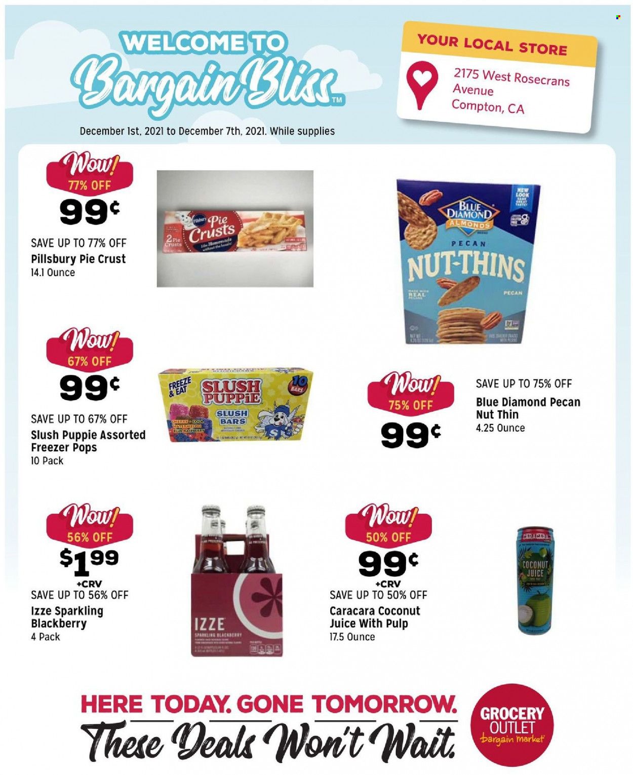 Grocery Outlet (CA, ID, OR, PA, WA) Weekly Ad Flyer December 1 to December 8
