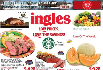 Ingles (GA, NC, SC, TN) Weekly Ad Flyer December 1 to December 8