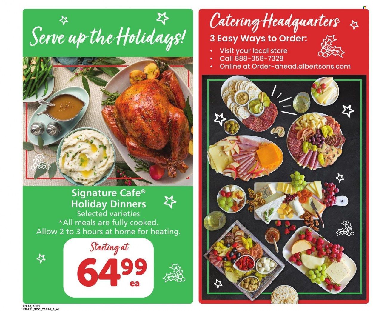 Albertsons (CA, ID, LA, MT, OR, TX, WA) Weekly Ad Flyer December 1 to December 8