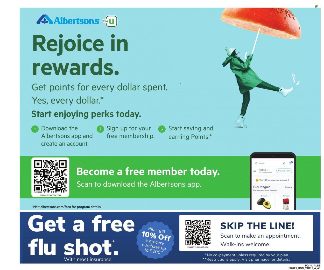 Albertsons (CA, ID, LA, MT, OR, TX, WA) Weekly Ad Flyer December 1 to December 8
