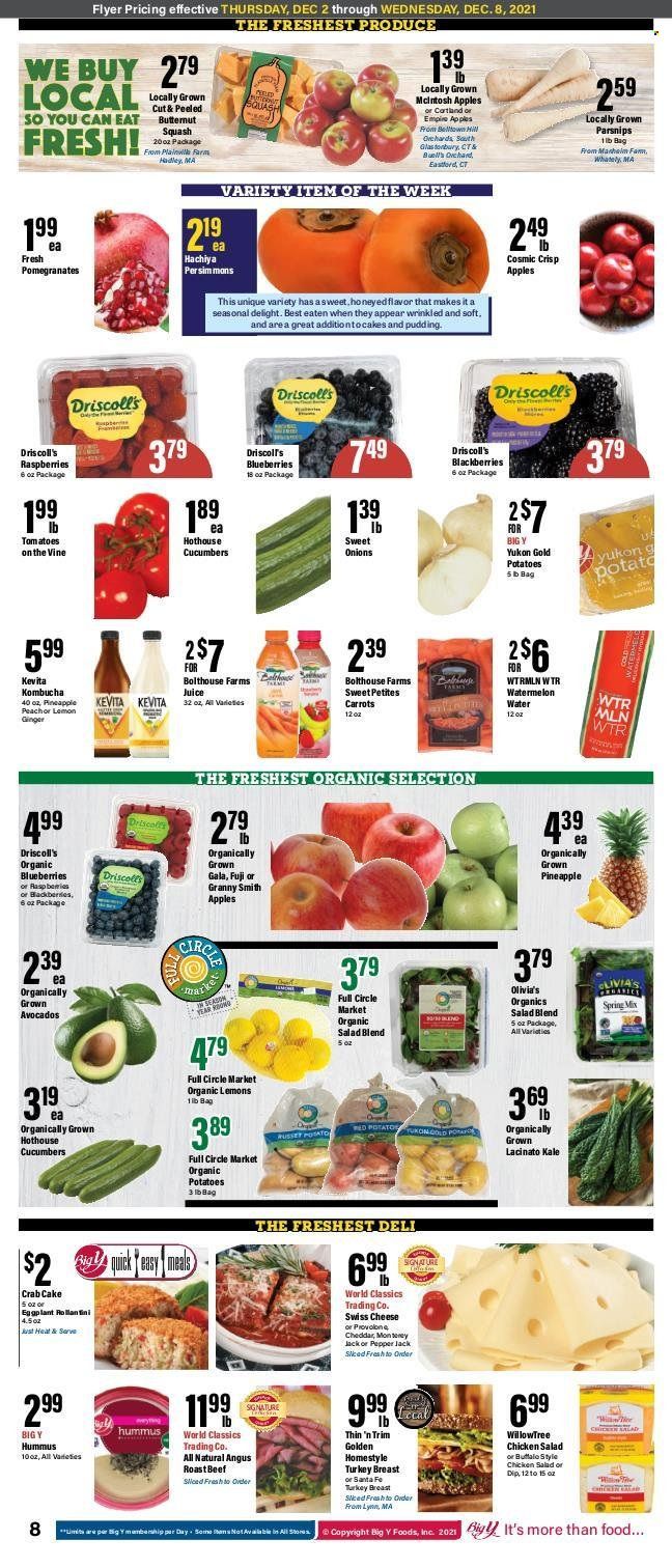 Big Y (MA) Weekly Ad Flyer December 1 to December 8