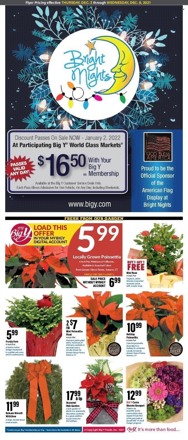 Big Y (MA) Weekly Ad Flyer December 1 to December 8