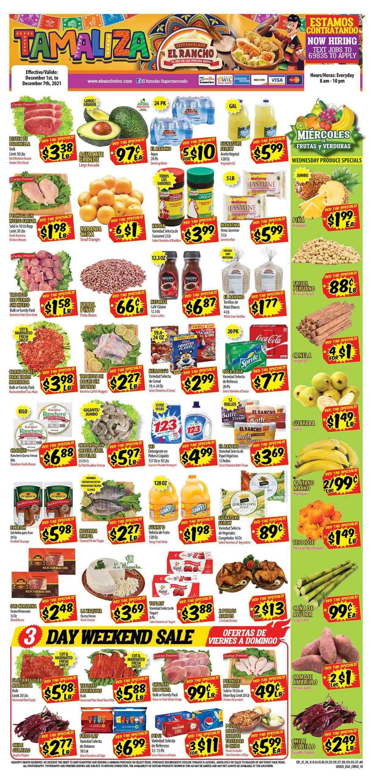 El Rancho (TX) Weekly Ad Flyer December 1 to December 8