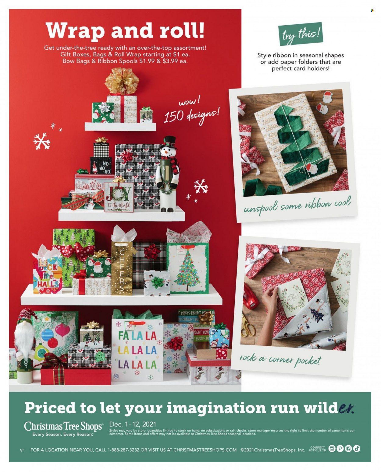 Christmas Tree Shops Weekly Ad Flyer December 1 to December 8