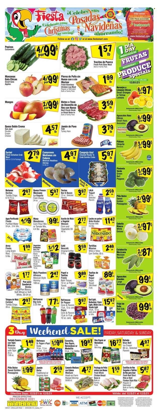 Fiesta Mart (TX) Weekly Ad Flyer December 1 to December 8