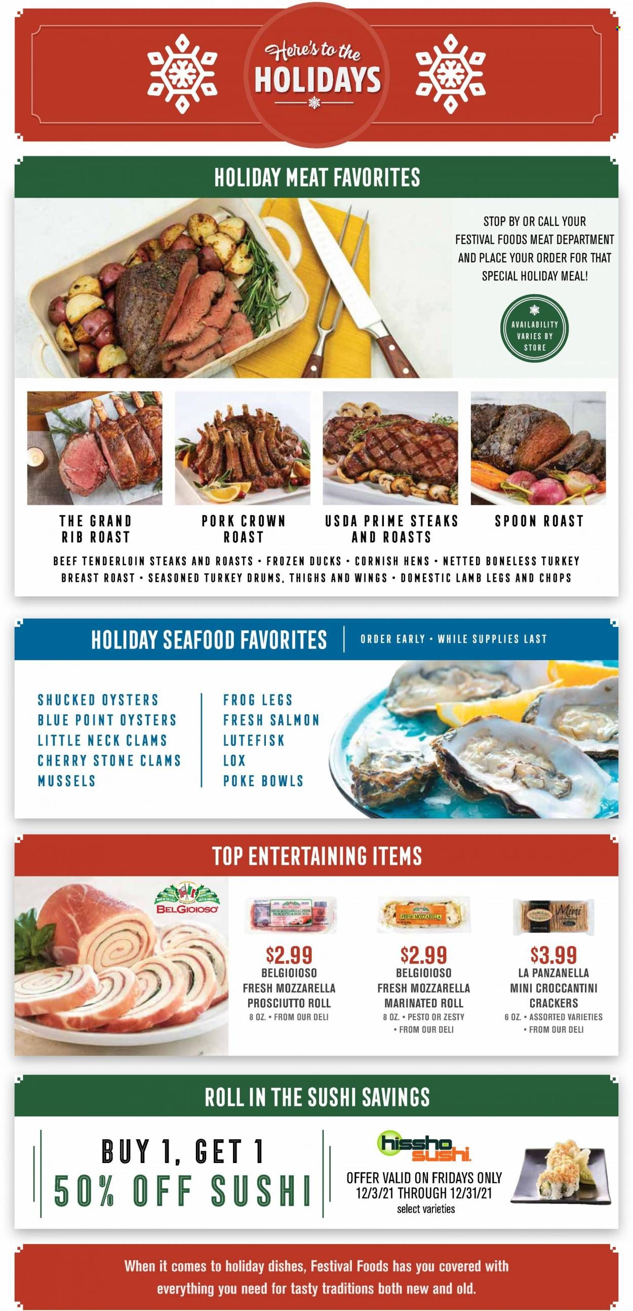 Festival Foods (WI) Weekly Ad Flyer December 1 to December 8