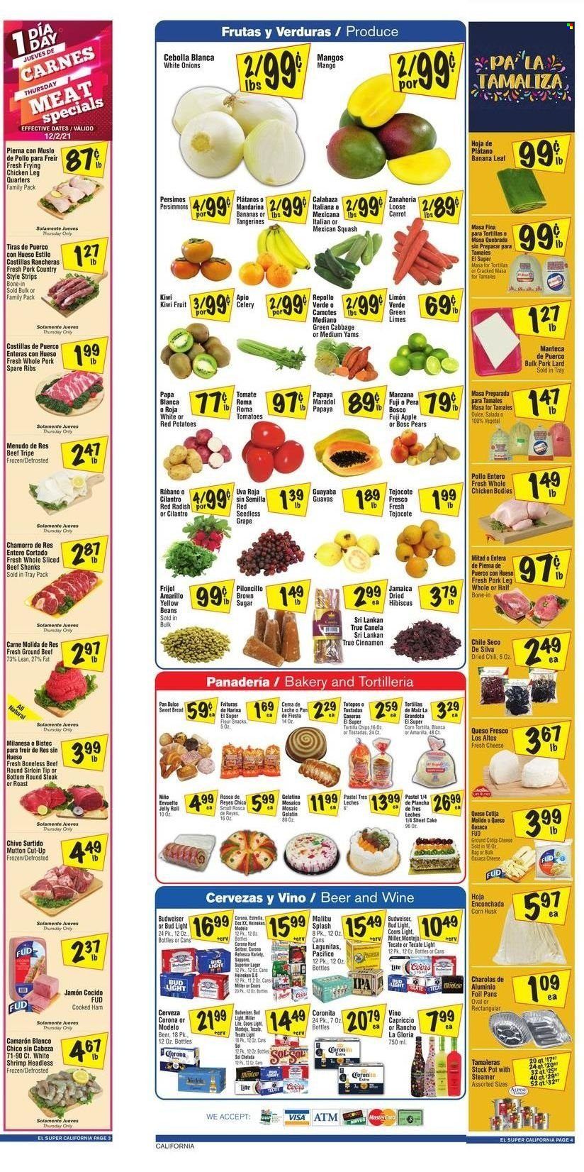 El Super (CA, NM, NV, TX) Weekly Ad Flyer December 1 to December 8