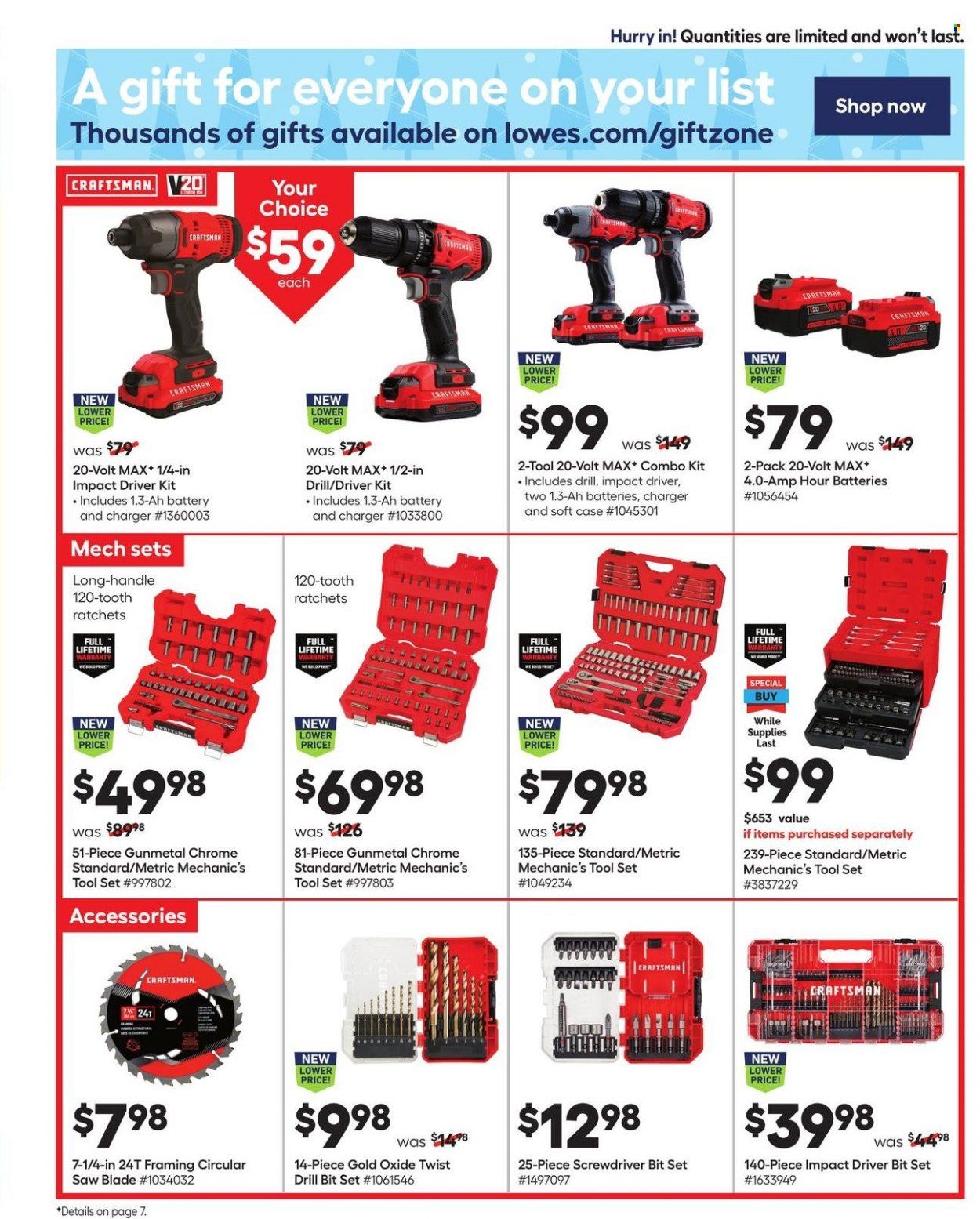 Lowe's Weekly Ad Flyer December 1 to December 8