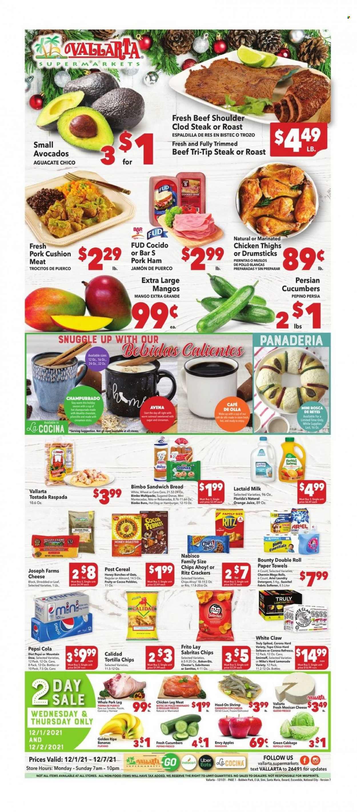 Vallarta (CA) Weekly Ad Flyer December 1 to December 8