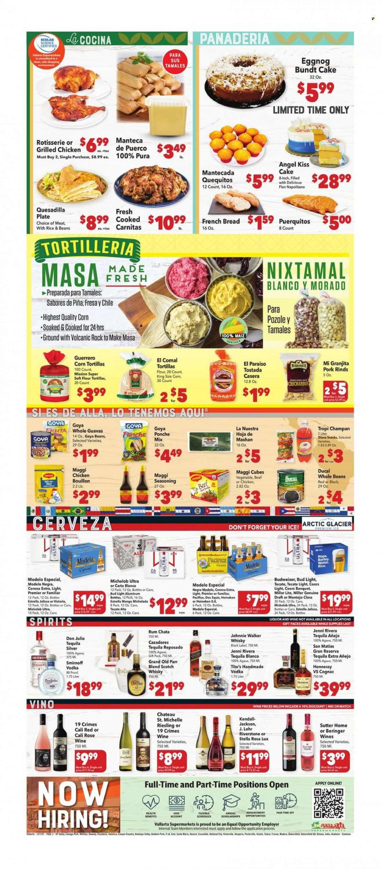 Vallarta (CA) Weekly Ad Flyer December 1 to December 8