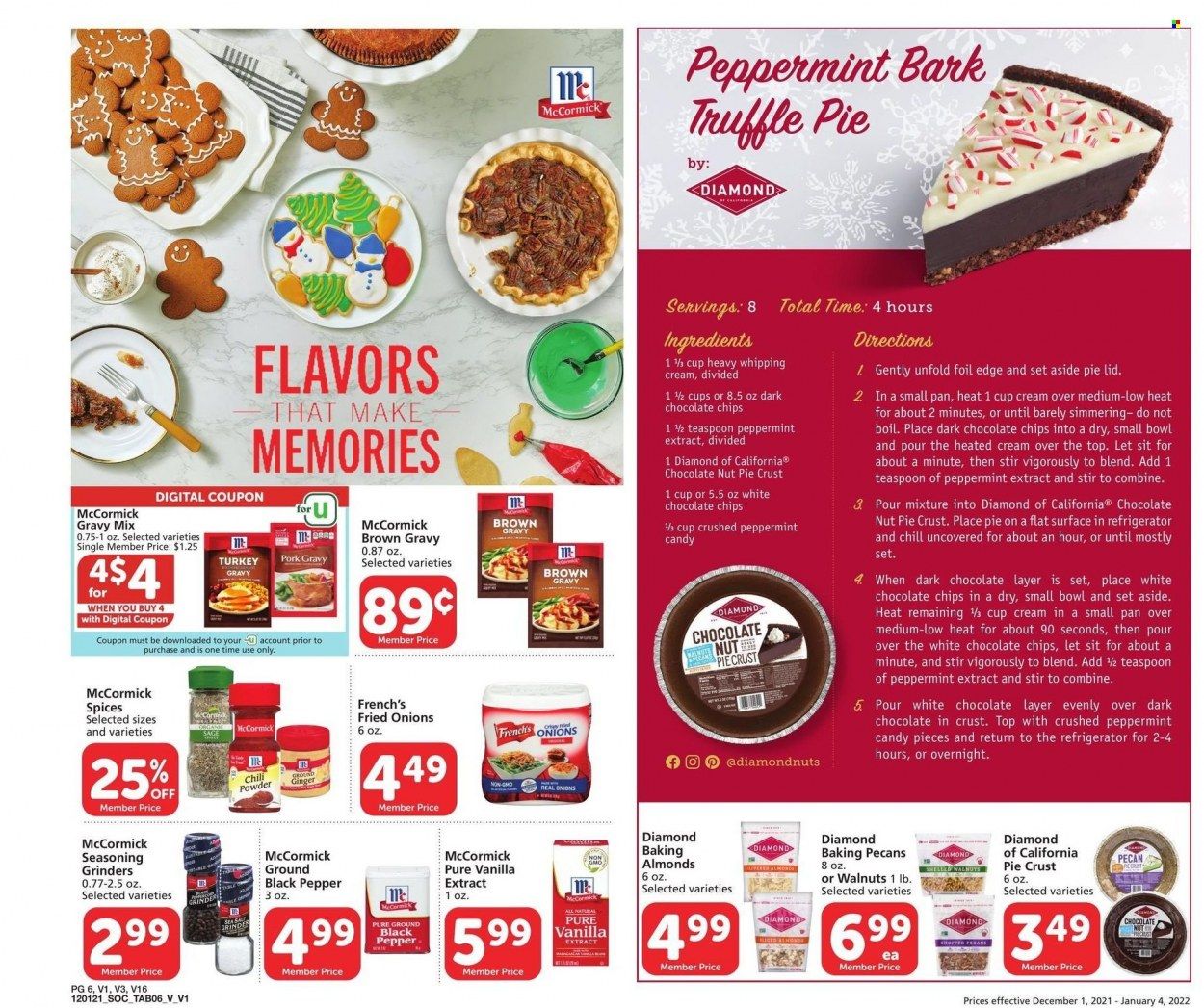 Vons (CA) Weekly Ad Flyer December 1 to December 8