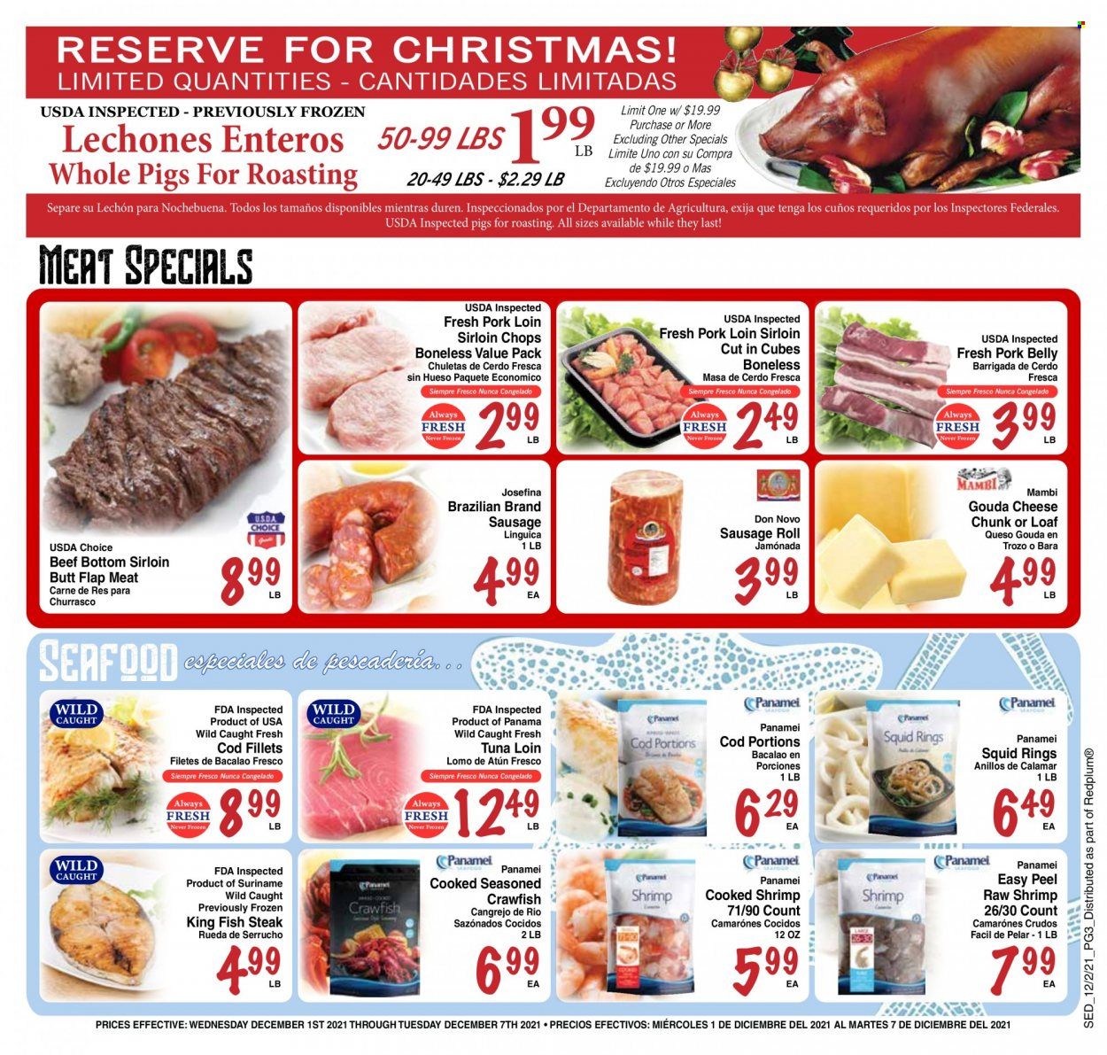 Sedano's (FL) Weekly Ad Flyer December 1 to December 8
