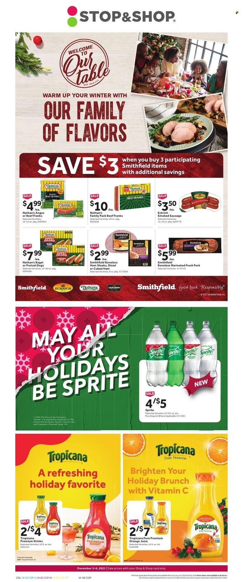Stop & Shop (NY) Weekly Ad Flyer December 2 to December 9