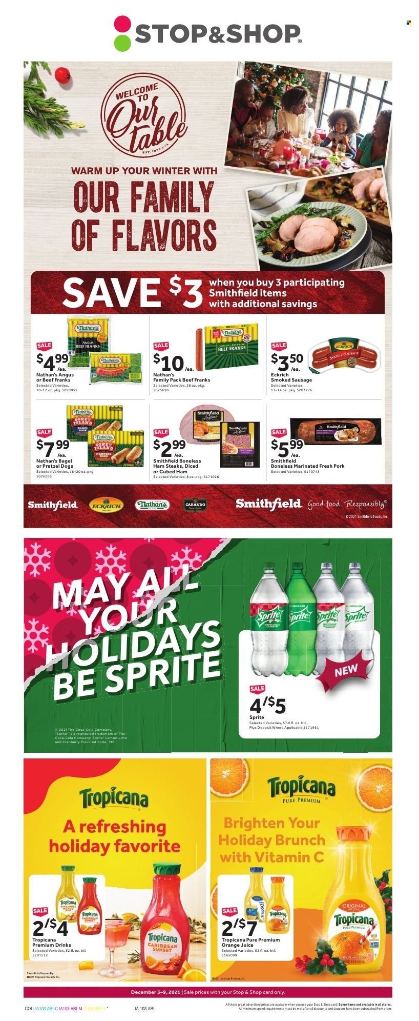 Stop & Shop (MA) Weekly Ad Flyer December 2 to December 9