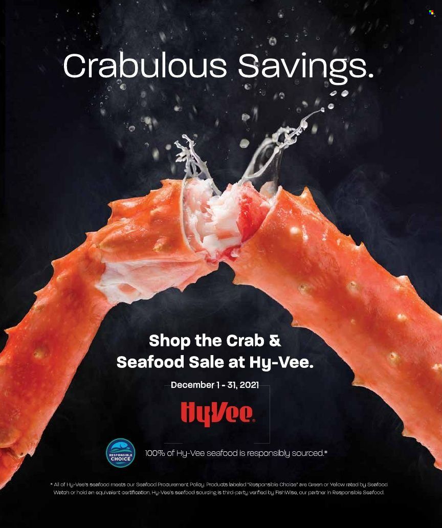Hy-Vee (IA, IL, MN, MO, SD) Weekly Ad Flyer December 3 to December 10