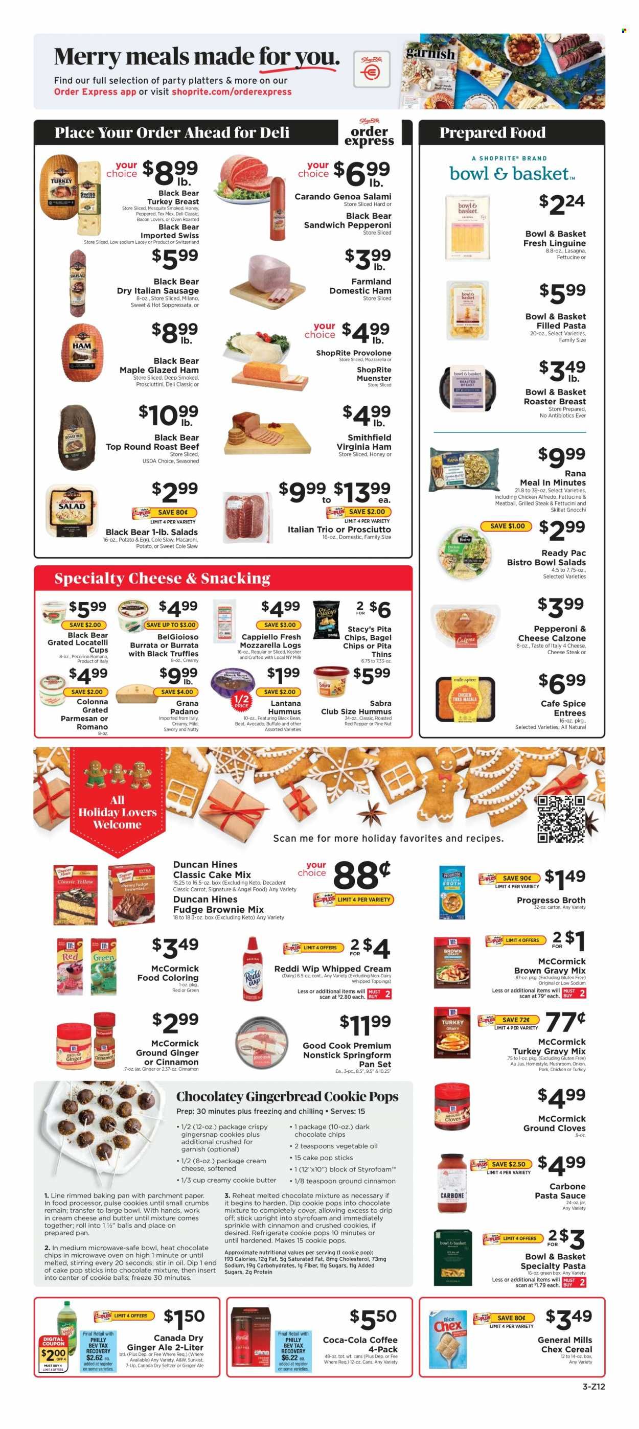 ShopRite (CT, DE, MD, NJ, NY, PA) Weekly Ad Flyer December 3 to December 10