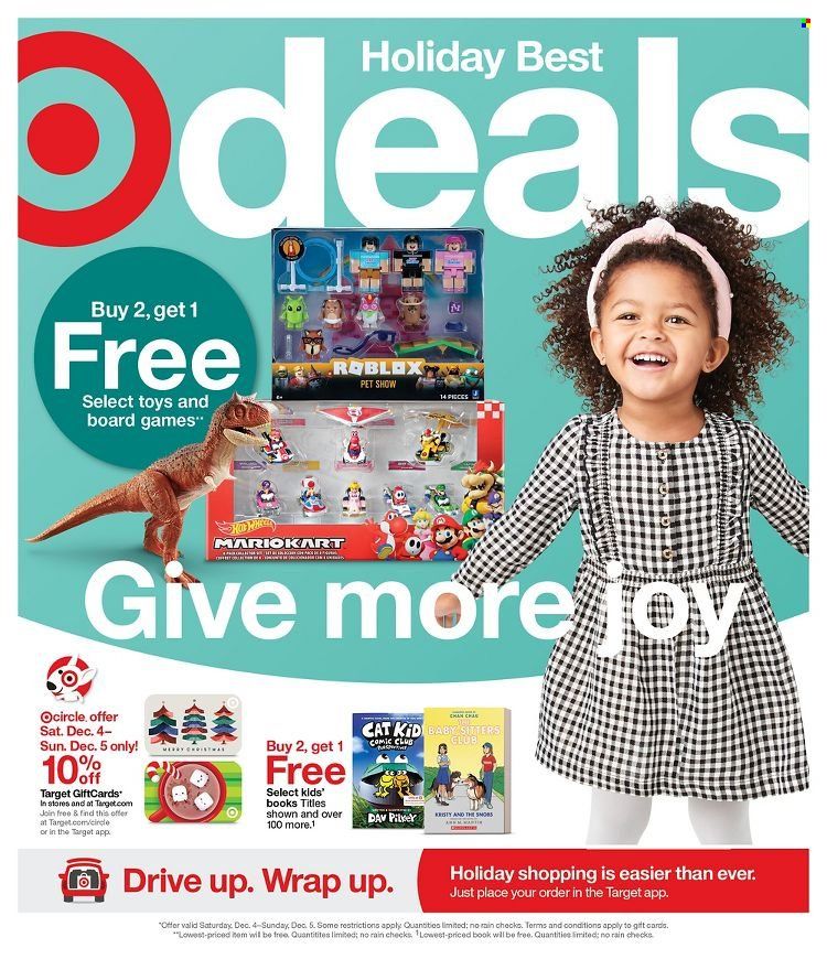 Target Weekly Ad Flyer December 3 to December 10