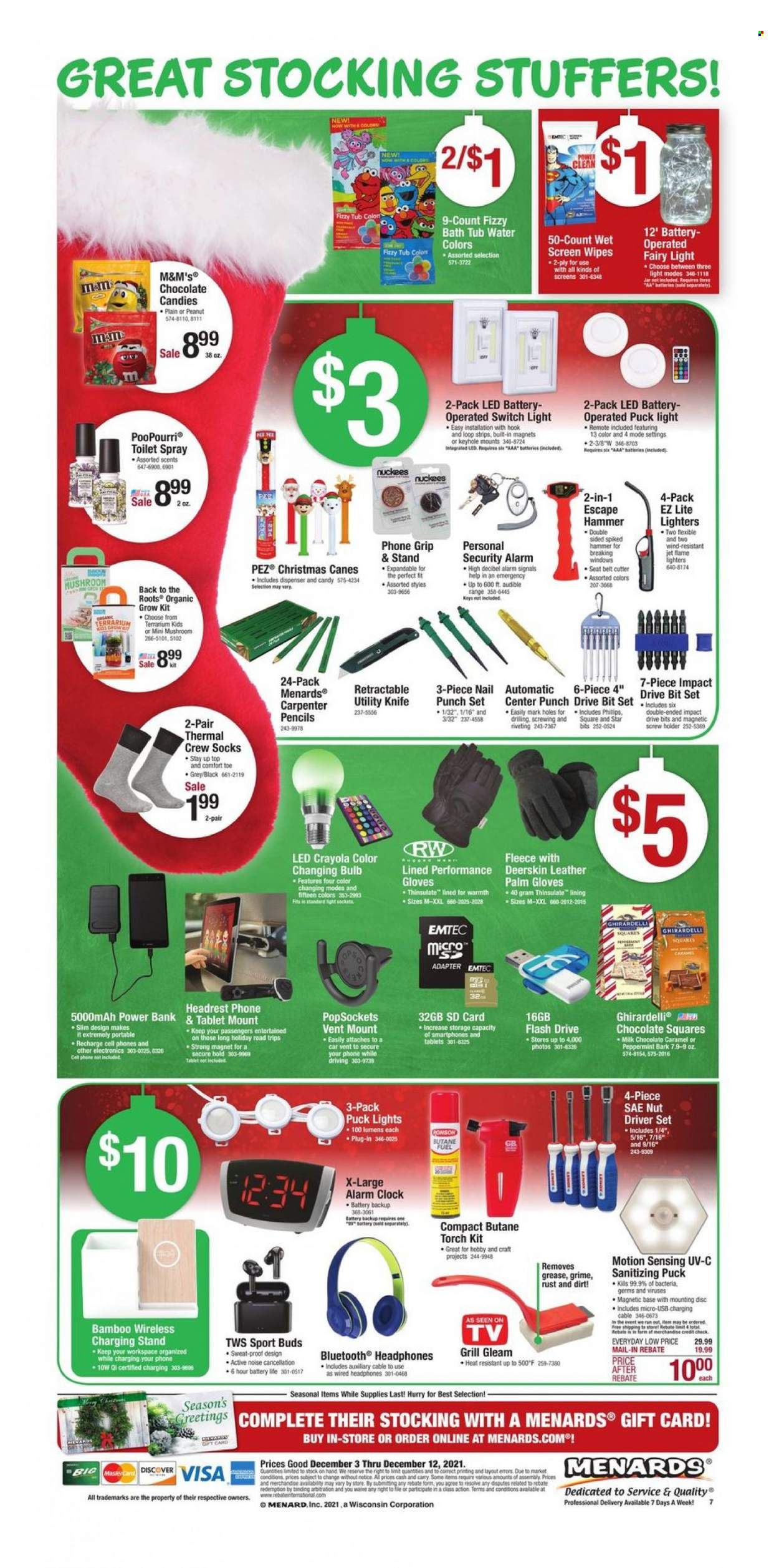 Menards Weekly Ad Flyer December 3 to December 10