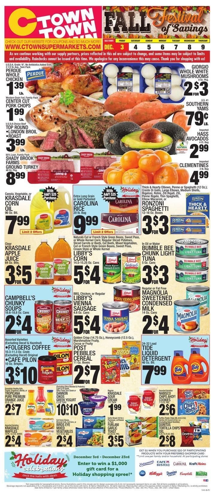 C-Town (CT, FL, MA, NJ, NY, PA) Weekly Ad Flyer December 3 to December 10