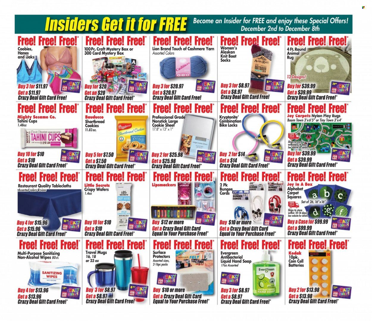Ocean State Job Lot (CT, MA, ME, NH, NJ, NY, RI) Weekly Ad Flyer December 3 to December 10