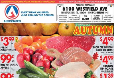 Associated Supermarkets (NY) Weekly Ad Flyer December 3 to December 10