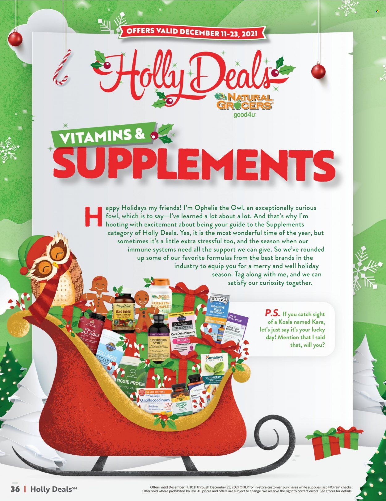 Natural Grocers Weekly Ad Flyer December 3 to December 10