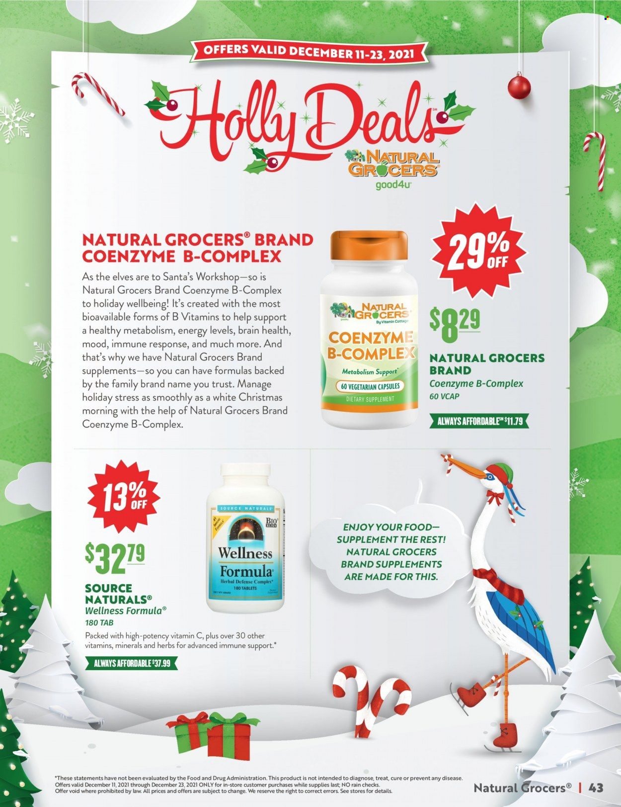 Natural Grocers Weekly Ad Flyer December 3 to December 10