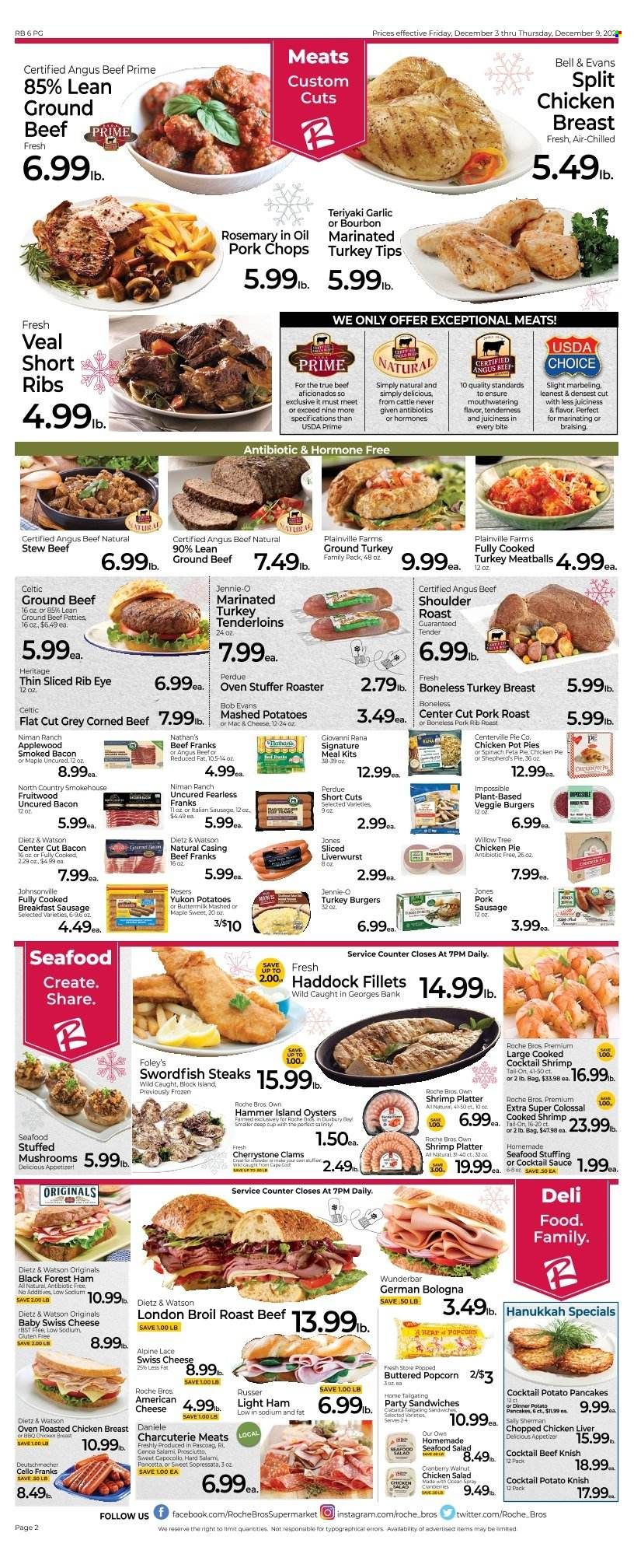 Roche Bros. (MA) Weekly Ad Flyer December 3 to December 10