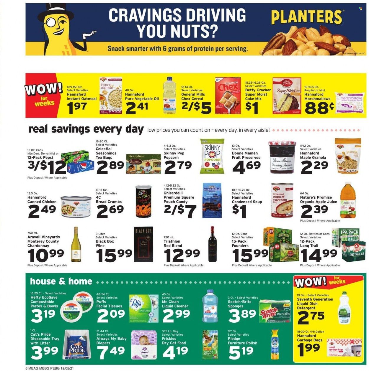 Hannaford (ME) Weekly Ad Flyer December 3 to December 10
