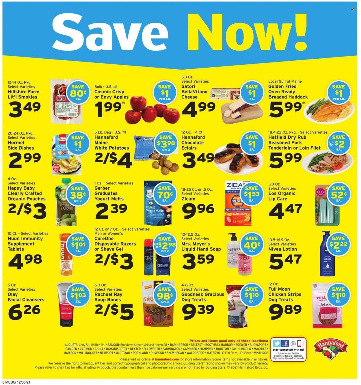 Hannaford (ME) Weekly Ad Flyer December 3 to December 10