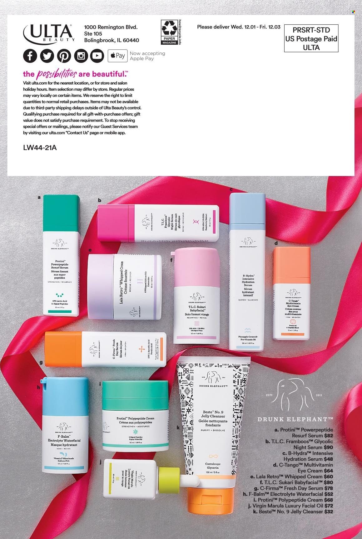 Ulta Beauty Weekly Ad Flyer December 3 to December 10