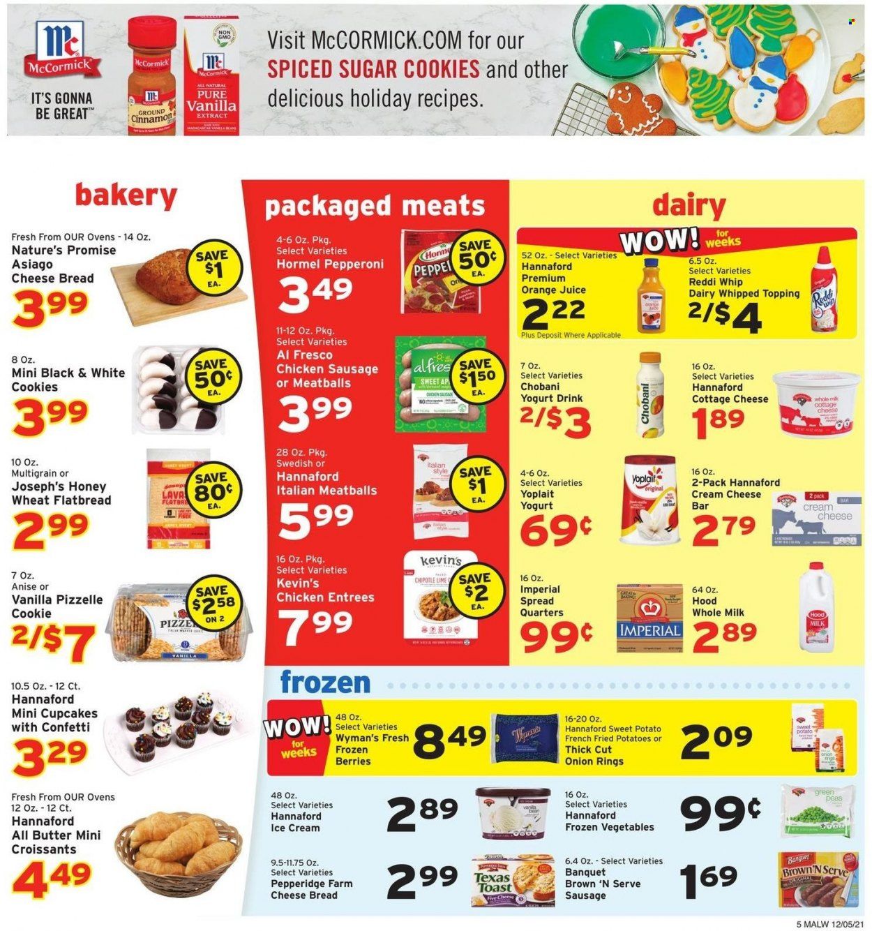 Hannaford (MA) Weekly Ad Flyer December 3 to December 10