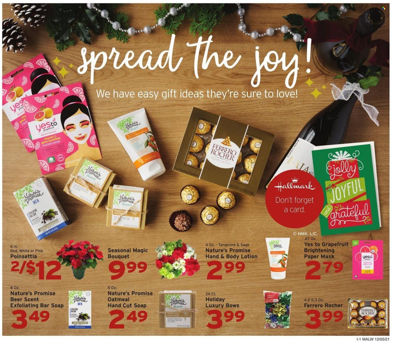 Hannaford (MA) Weekly Ad Flyer December 3 to December 10